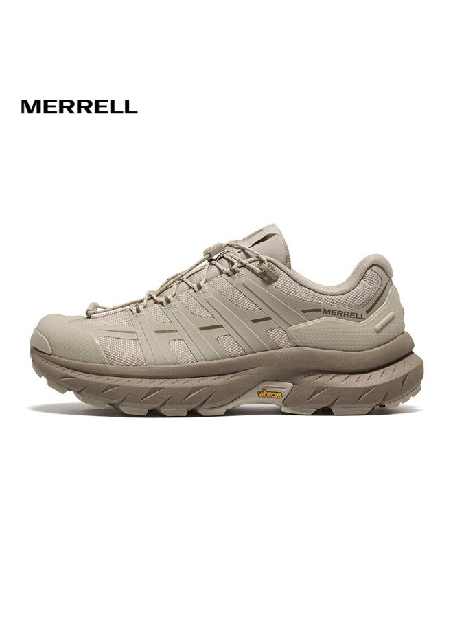 Merrell Free Stride Men'S And Women'S Shock-Absorbing Anti-Slip Mountain Hiking Shoes Mt632-03 Grey Khaki Size 36 - Image 2