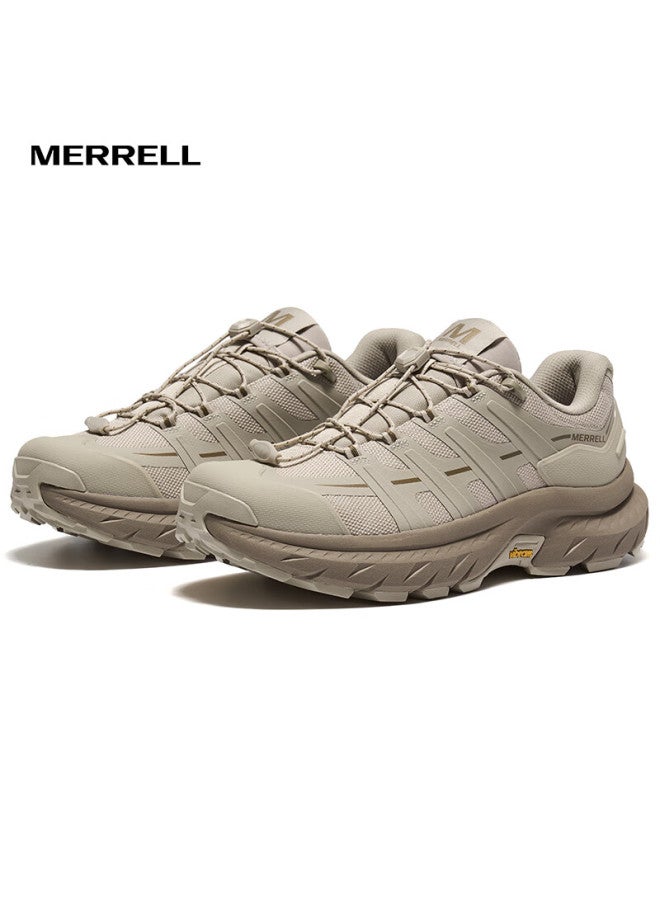 Merrell Free Stride Men'S And Women'S Shock-Absorbing Anti-Slip Mountain Hiking Shoes Mt632-03 Grey Khaki Size 36 - Image 3
