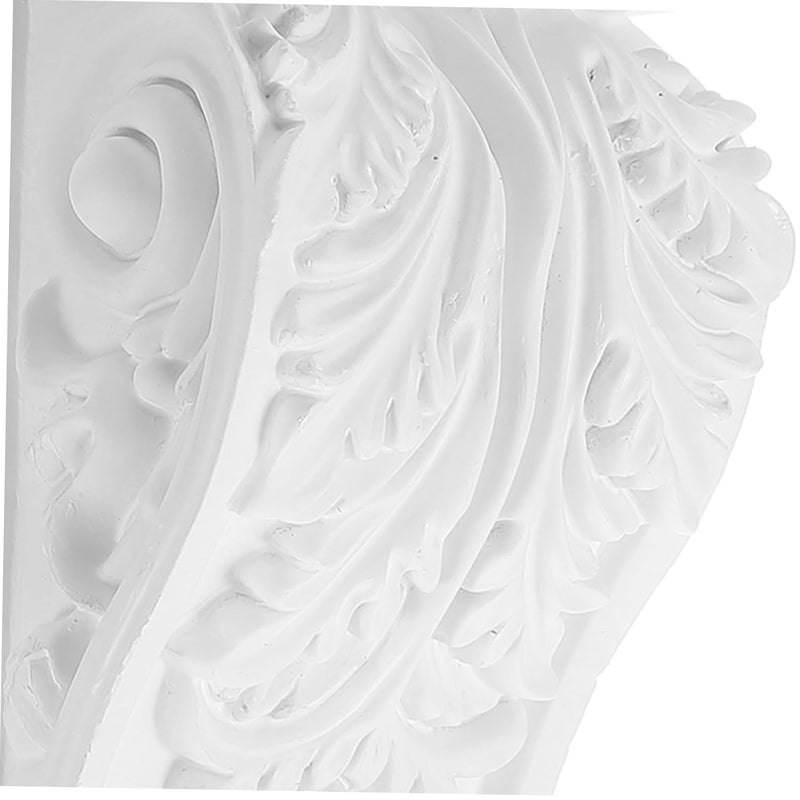 Roman Column Head Onlay Corner Applique Decorative Door Trim White - Image 5