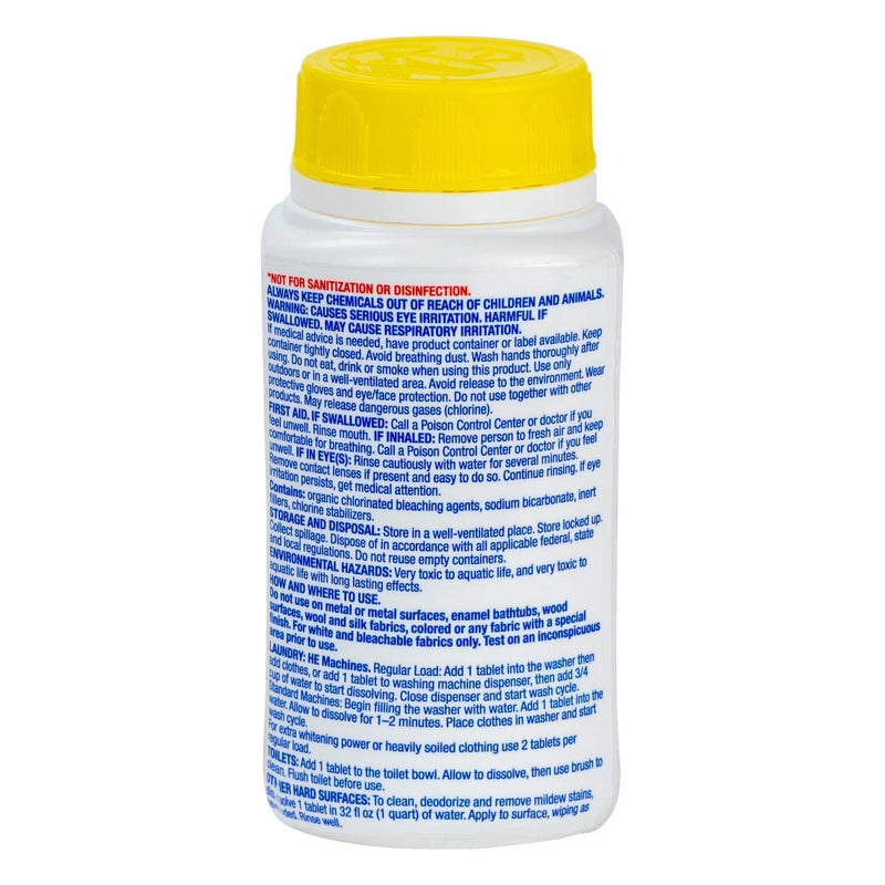 Evolve Concentrated Bleach Tablet 32 ct Fresh Lemon (1 pack) - Image 2