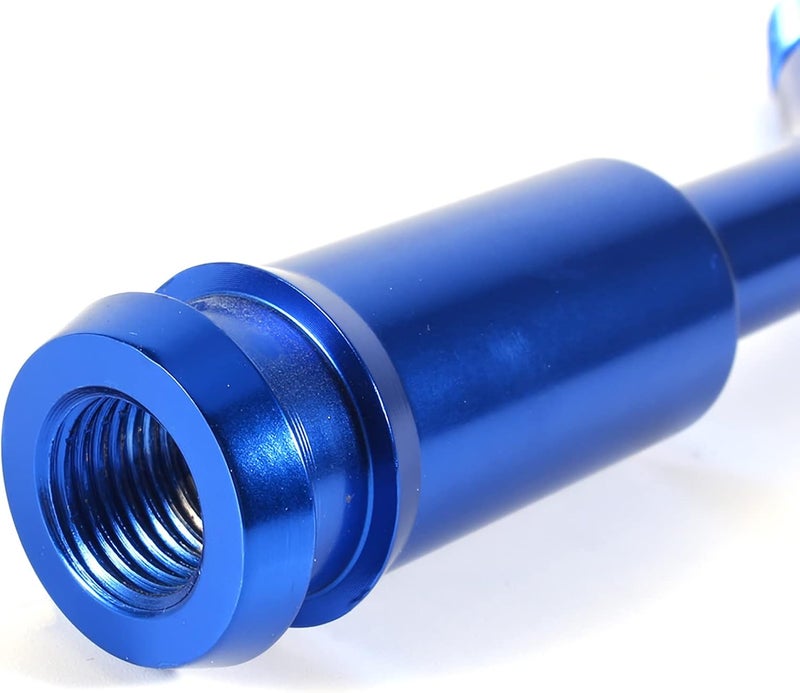 Car Shift Knob Extender, Straight Gear Shifter Lever Extension 5in Blue for T4 1990-2003 - Durable Aluminum Alloy, Easy Installation, Enhanced Shifting Comfort - Image 2