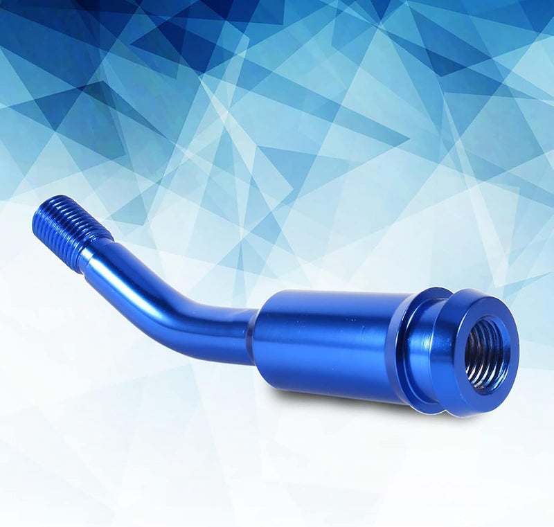 Car Shift Knob Extender, Straight Gear Shifter Lever Extension 5in Blue for T4 1990-2003 - Durable Aluminum Alloy, Easy Installation, Enhanced Shifting Comfort - Image 4