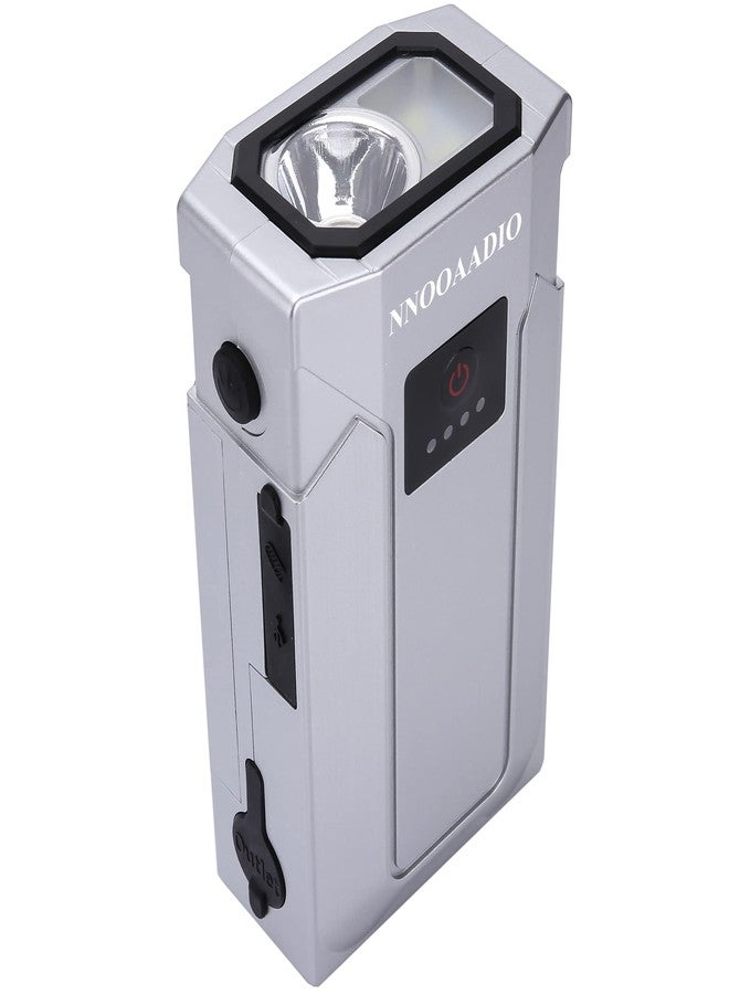NNOOAADIO Mini Emergency Water Pump (1000ml/min) Compatible with Membrane Sawyer LifeStraw Personal Water Filter for Hiking, Built-in 2000mAh Power Bank, 3-Speed Adjustable Flashlight & SOS Signal Light, IPX3 - Image 1