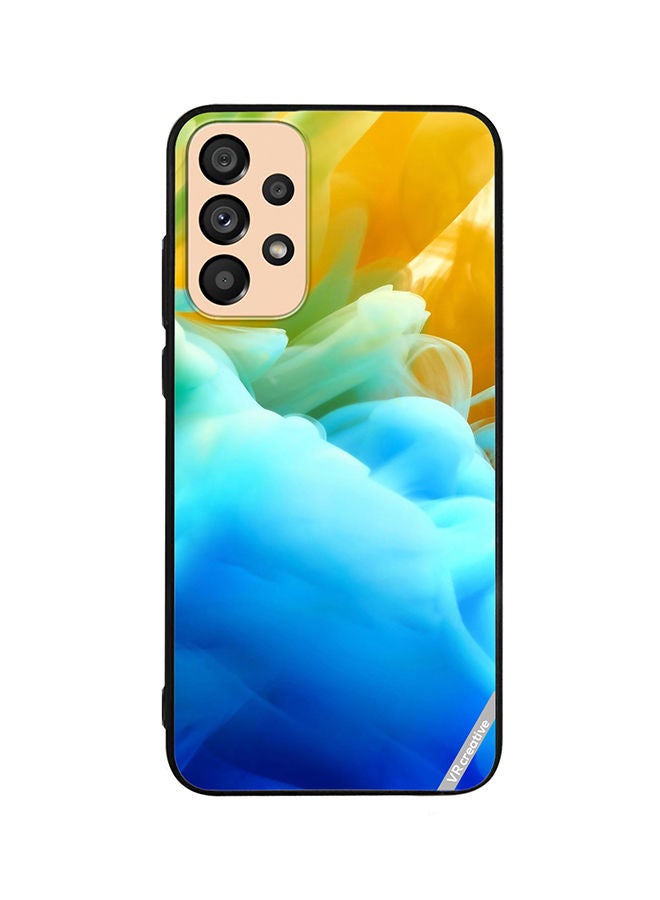 VR CREATIVE Protective Case Cover For Samsung Galaxy A72 Colors Of Layers Design Multicolour - Image 1