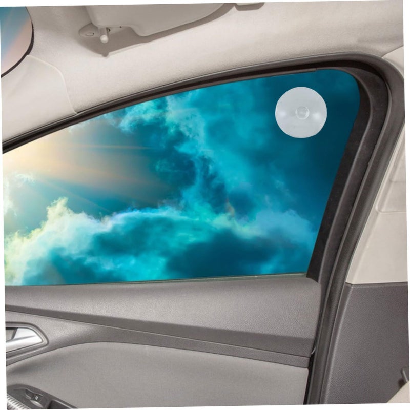 3 Sets 6 Pcs Transparent Automotive Suction Cup For Windshield Sunshade Easy Installation - Image 3