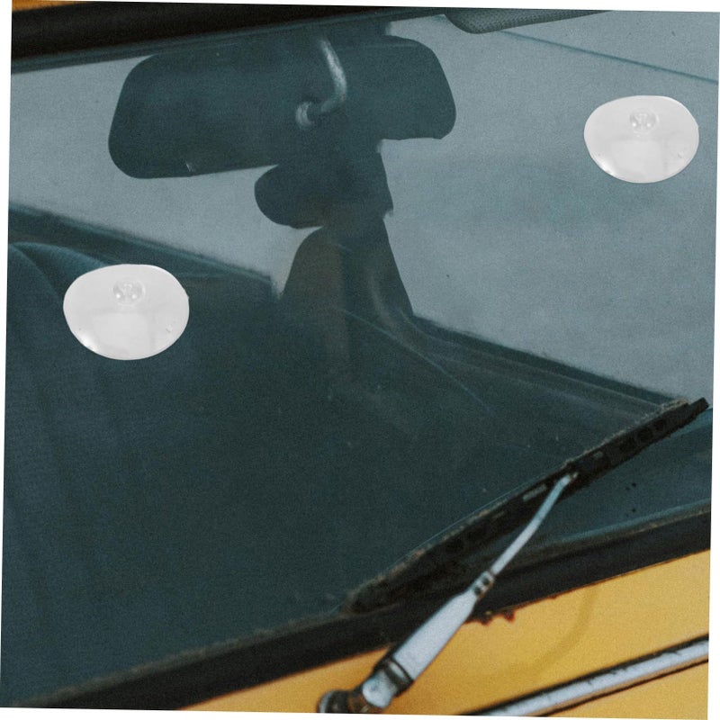 3 Sets 6 Pcs Transparent Automotive Suction Cup For Windshield Sunshade Easy Installation - Image 5
