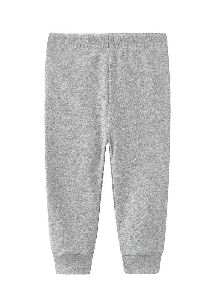 RedMapleTEK Four-Piece sSet of Elastic Breathable Pure Cotton High Waist Trousers For Infants And Young Children - Image 2