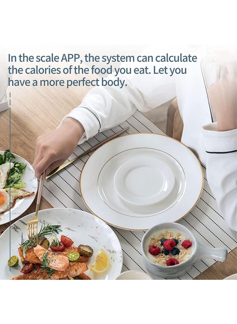 Smart Digital Body Weight Scale – USB Rechargeable – Bluetooth & App Compatible – Accurate Body Composition Monitor - Image 2