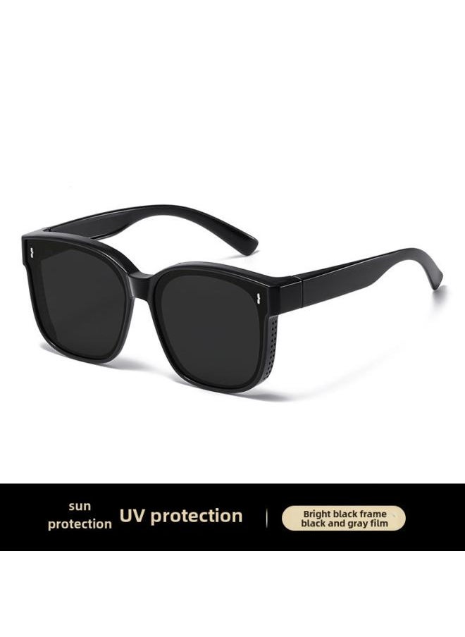 Generic - Set Of Glasses Myopia Sunglasses Tide Clip Polarized Anti-ultraviolet Driving Special Ultra-light Short-range Mirror Frame Sunglasses For Women - Image 1