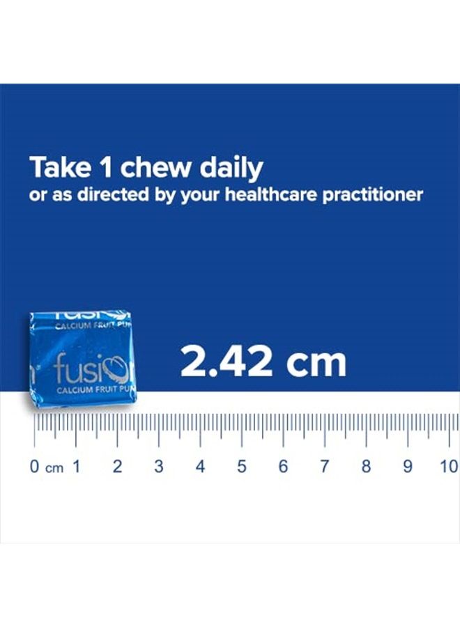 Bariatric Fusion فيتامين بارياكتر للكالسيوم سترات والطاقة | نكهة فواكه | خالي من السكر | للمرضى الذين خضعوا لجراحة الباريتريك بما في ذلك تحويل المعدة واستئصال المعدة بالمنظار | 60 حبة - Image 4