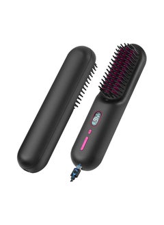 General Cordless Hair Straightener Brush Portable Negative Ion Hair Straightener Brush 12 Temperature Settings With Auto-off Safety Function 10000mAh Big Battery and Mini Portable  - Image 1