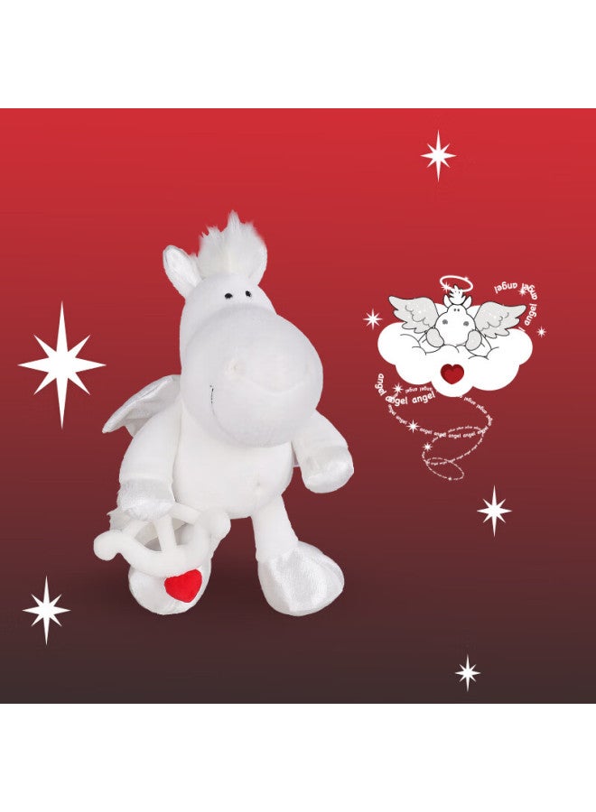 Nici Birthday New Year Gift White Horse Plush Toy Year Of The Horse Mascot Zodiac Horse Doll Cute Horse Plush Stuffed Toy - Image 3