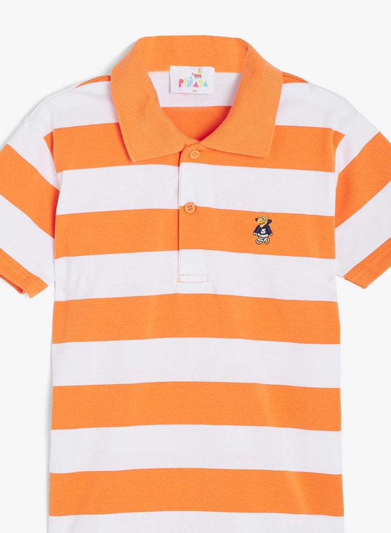 Pinata Cotton Polo tshirt - Image 4