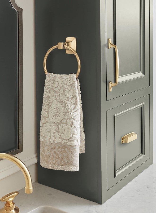 Amerock Champagne Bronze Towel Ring - 7-7/16 in Length - Bath & Kitchen Towel Holder - Image 2