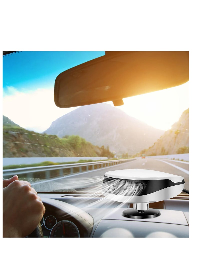 SYOSI High-Quality and Durable Construction: Our Portable Car Heater Defroster is crafted from robust ABS and heat-resistant materials, ensuring long-lasting durability. . - Image 1