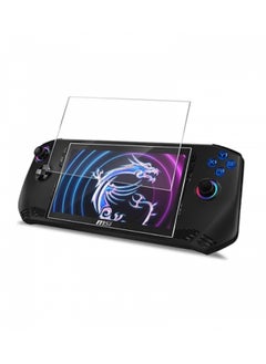 eWINNER 2 Pack Screen Protector Compatible with MSI Claw A1M 7" HandHeld Game Anti-Scratch 9H Hardness Anti-Fingerprint/Tempered Glass Screen Protector for MSI Claw Portal Handheld Game