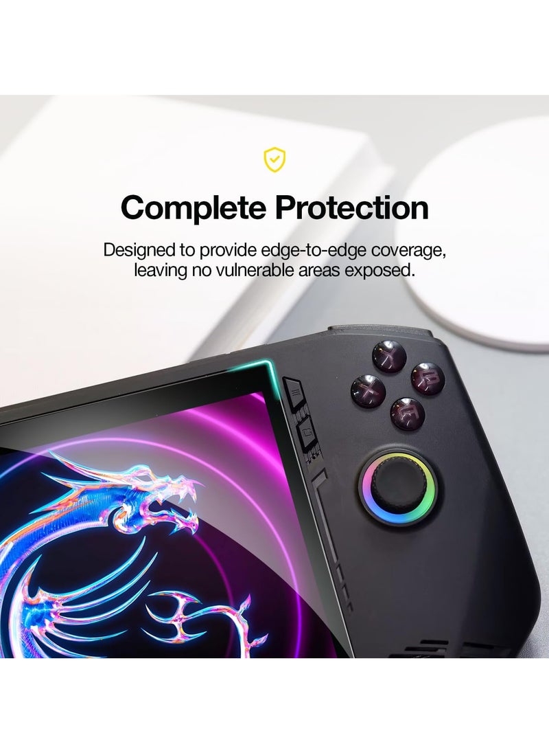 Generic - eWINNER 2 Pack Screen Protector Compatible with MSI Claw A1M 7" HandHeld Game Anti-Scratch 9H Hardness Anti-Fingerprint/Tempered Glass Screen Protector for MSI Claw Portal Handheld Game - Image 1