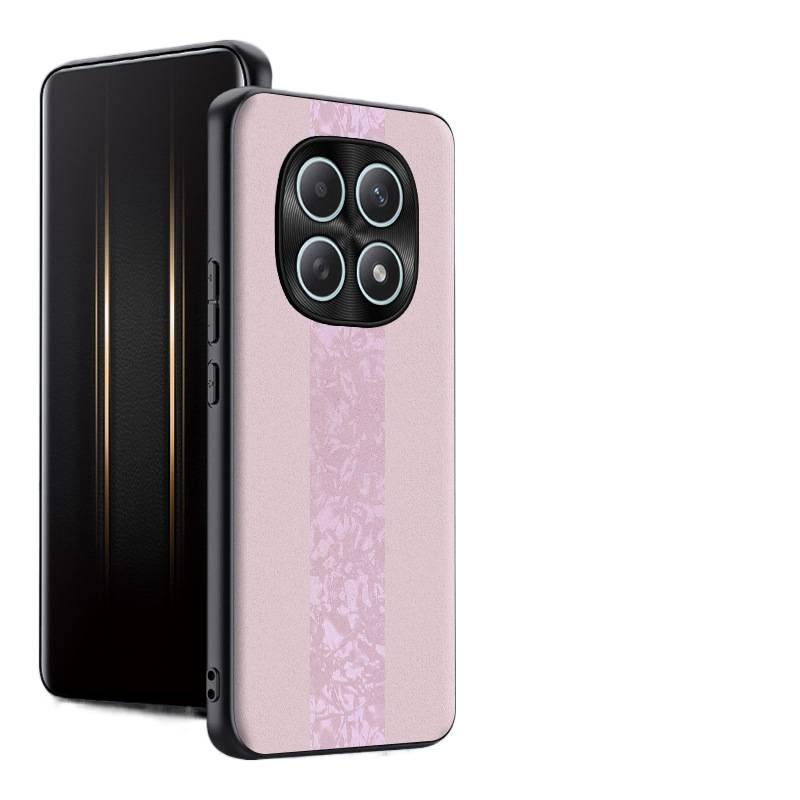 غطاء واقي بملمس جلد، مقاوم للصدمات لـ Redmi Note 14 Pro، حماية من السقوط , تغطية كاملة باللون الأحمر للمكتب للاستخدام الخارجي للمكتب المنزلي - Image 2