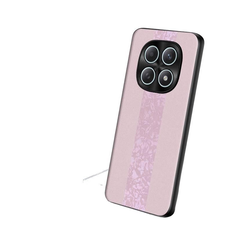 غطاء واقي بملمس جلد، مقاوم للصدمات لـ Redmi Note 14 Pro، حماية من السقوط , تغطية كاملة باللون الأحمر للمكتب للاستخدام الخارجي للمكتب المنزلي - Image 5