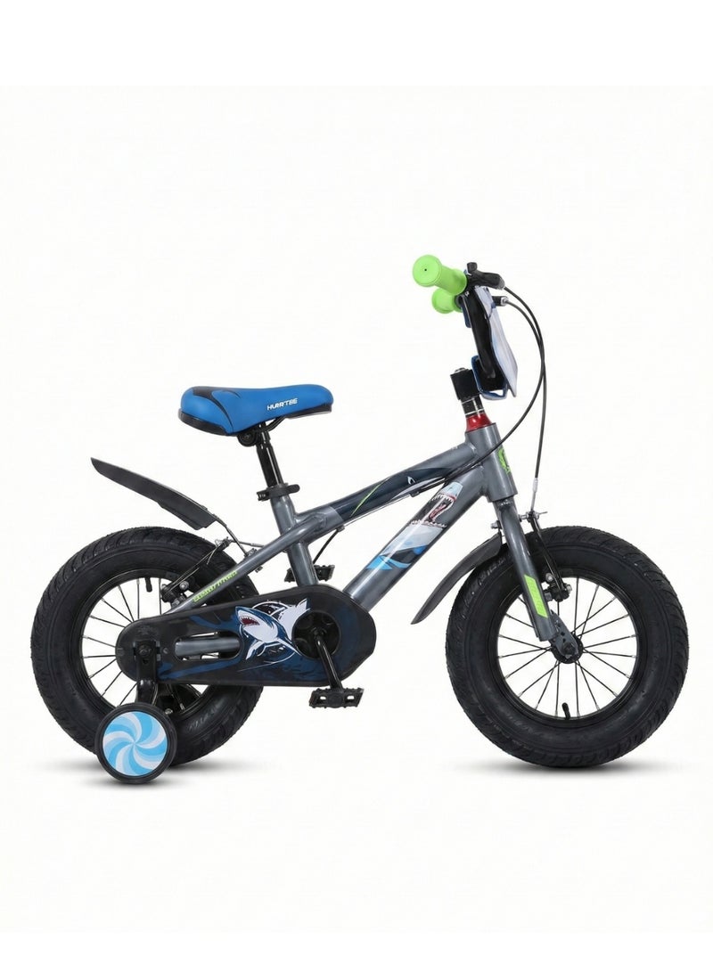 أسباير بوكس Kids Bike High Strong Kids' Bike 16 Inch  5-8 Age Kids With Training Wheels, Mudguards, Adjustable Seat | Sensitive Brakes Safe and Stable 9 DSMB 16 [MF002] - Image 2