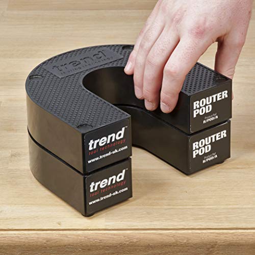 Trend U-Shaped Router Pod Stand for Workbench Safety and Storage, R/POD/A - Image 4