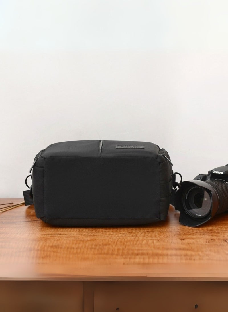 LIMOS Camera Bag Black for Canon EOS DSLR 1200D, 1300D, 3000D, 4000D, 200D, 250D, etc Cameras - Image 5