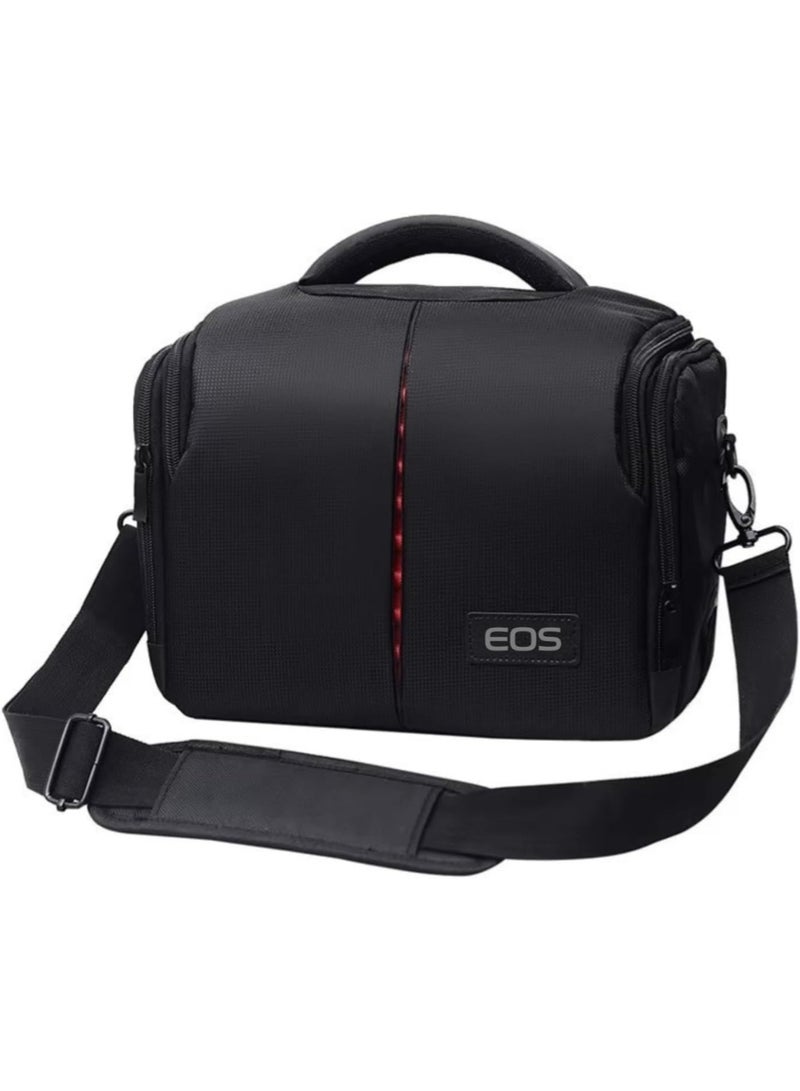 LIMOS Camera Bag Black for Canon EOS DSLR 1200D, 1300D, 3000D, 4000D, 200D, 250D, etc Cameras - Image 2
