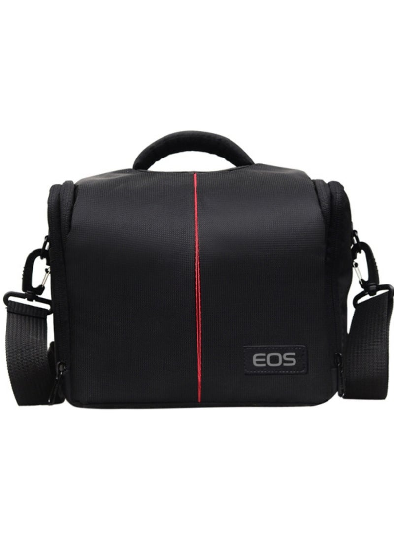 LIMOS Camera Bag Black for Canon EOS DSLR 1200D, 1300D, 3000D, 4000D, 200D, 250D, etc Cameras - Image 1