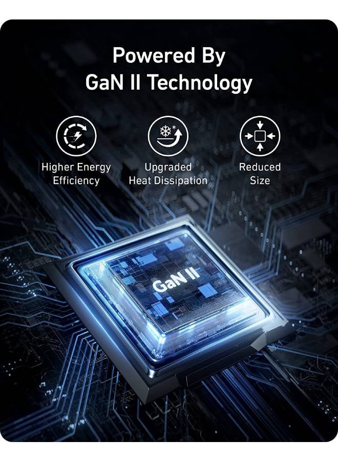 شاحن 735 (GaNPrime 65W) - 2 USB-C و 1 USB-A - ذهبي - Image 5