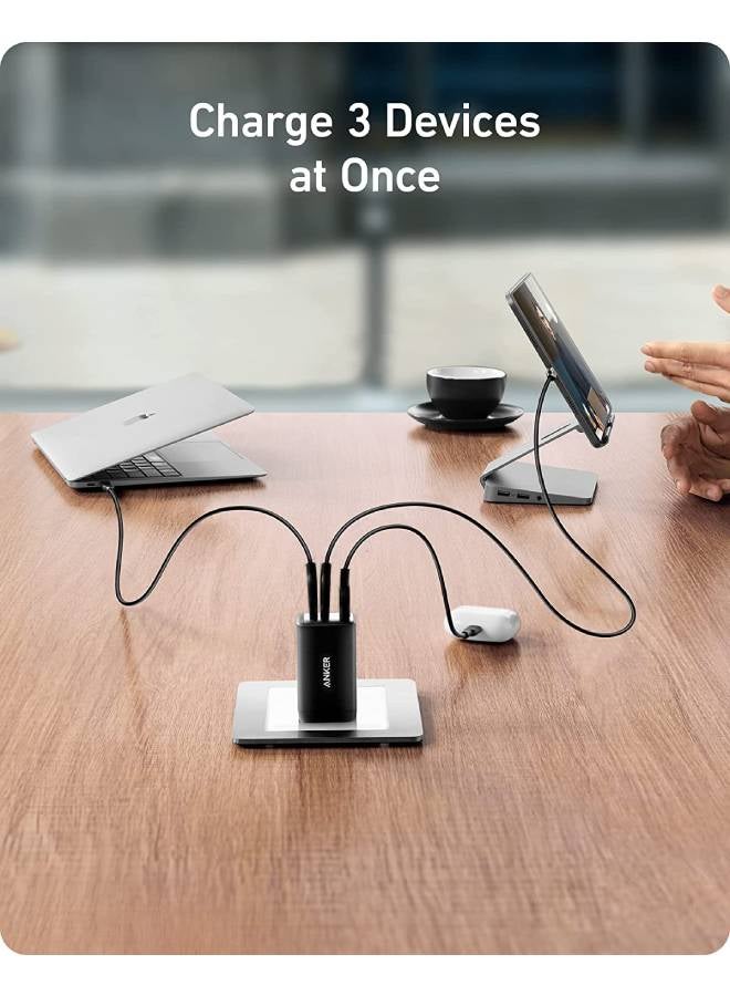 شاحن 735 (GaNPrime 65W) - 2 USB-C و 1 USB-A - ذهبي - Image 3