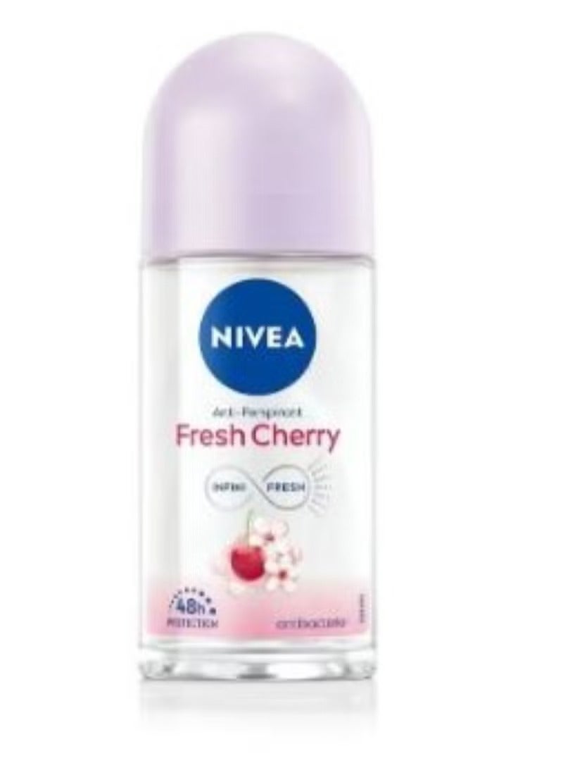 Nivea Roll-On Deodorant for Women Refreshing Cherry Scent 50 ml