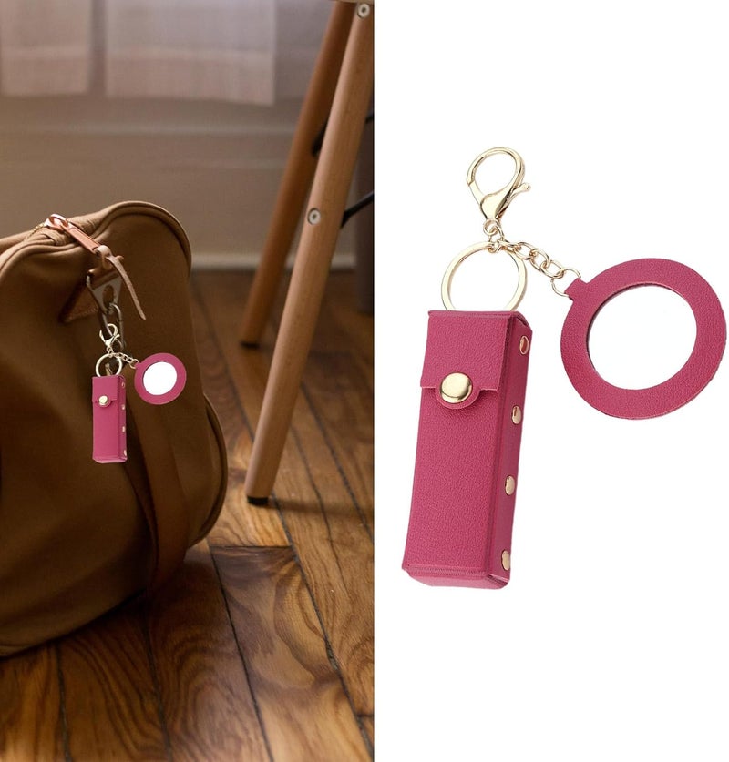 And Portable Lipstick Case Stylish and Compact Lip Balm Holder Perfect for Daily Casual Use Portable Lipstick Case - Image 2