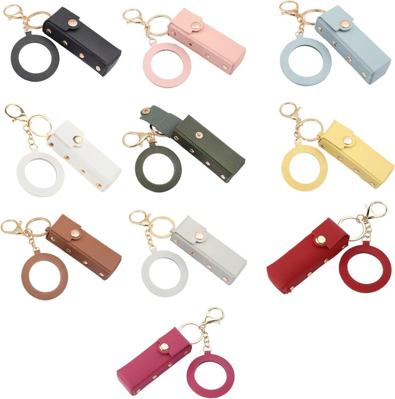 And Portable Lipstick Case Stylish and Compact Lip Balm Holder Perfect for Daily Casual Use Portable Lipstick Case - Image 3