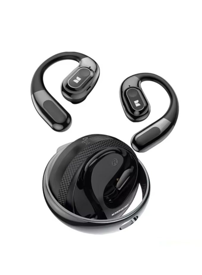 Monster Open Ear AC330 Open Ear Earphone Bluetooth 5.4 Wireless Earphone IPX5 Waterproof Sport Earphone With Mic Earbuds  - Image 1