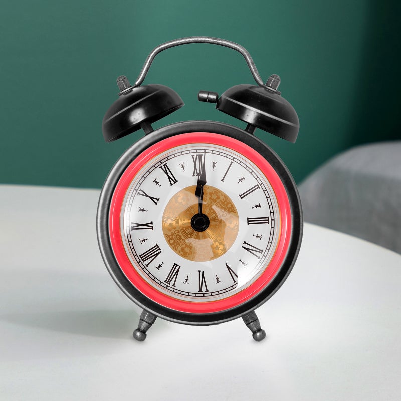 Retro Clock Insert Round Quartz Clock Insert with Roman Numerals for Replacement - Image 4