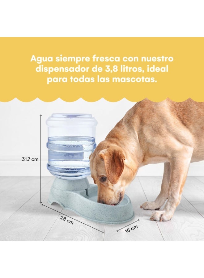 Noa Store Automatic Pet Feeder – Gravity Food Dispenser for Cats & Dogs – Large Capacity Feeding Station – Dry Food Feeder for Small & Medium Pets – Easy to Clean & Refill  - Image 2