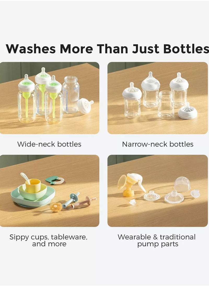 KleanPal Pro Baby Bottle Washer - Sterilizer & Dryer Combo for Easy Cleaning - Bottle Washer Machine for All Bottles, Pump Parts & Baby Item Care - Save Time & Effort - pzsku/Z6099E0A6D8982215CBE5Z/45/_/1737363758/e6cdbf70-d316-40ff-9729-9af469ec703a
