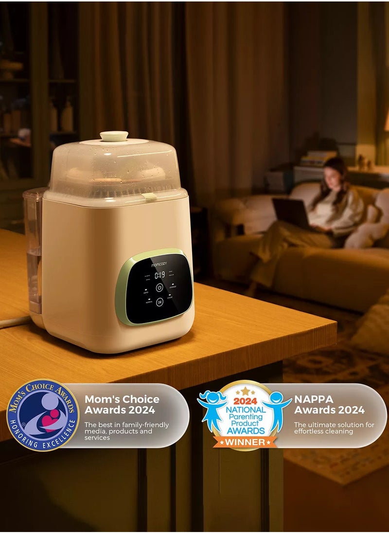 KleanPal Pro Baby Bottle Washer - Sterilizer & Dryer Combo for Easy Cleaning - Bottle Washer Machine for All Bottles, Pump Parts & Baby Item Care - Save Time & Effort - pzsku/Z6099E0A6D8982215CBE5Z/45/_/1737363766/1ac4eb67-cbd5-4a05-b70e-9aa7d25e8e49