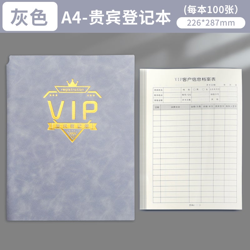 Register This Beauty Salon Care Customer File This Vip Customer Profile Information Record This Health. - Image 1