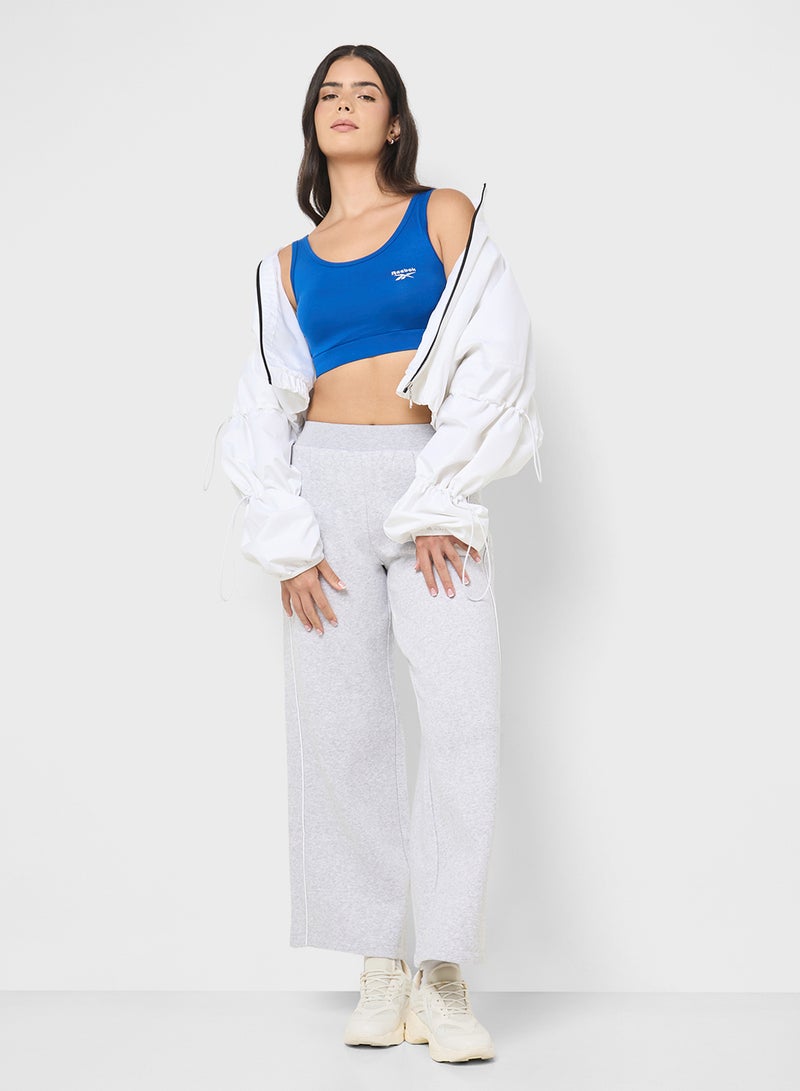 Reebok Luna Scoop Neck Small Logo Bra Top  - Image 4