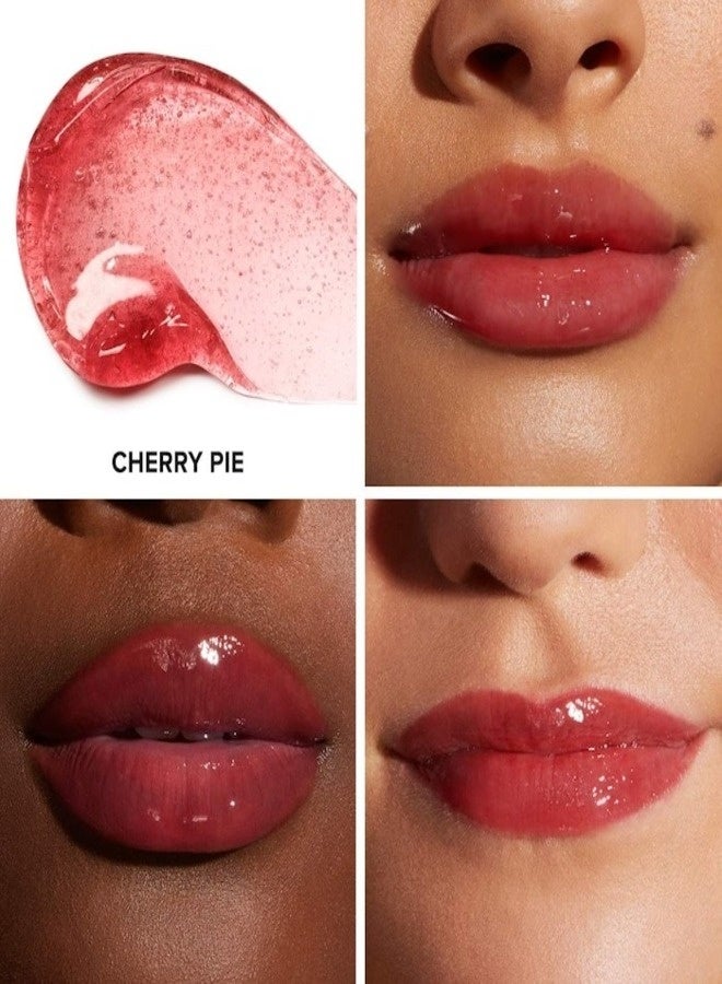 Too FacedCosmetics Too Faced Kissing Jelly Non-Sticky Lip Oil Gloss – (Cherry Pie - Cherry Red) 4.50ml| Hydrating, High-Shine, Cushiony Lip Oil Gloss - Image 2