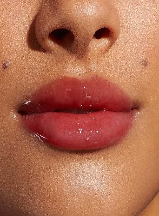 Too FacedCosmetics Too Faced Kissing Jelly Non-Sticky Lip Oil Gloss – (Cherry Pie - Cherry Red) 4.50ml| Hydrating, High-Shine, Cushiony Lip Oil Gloss - Image 4