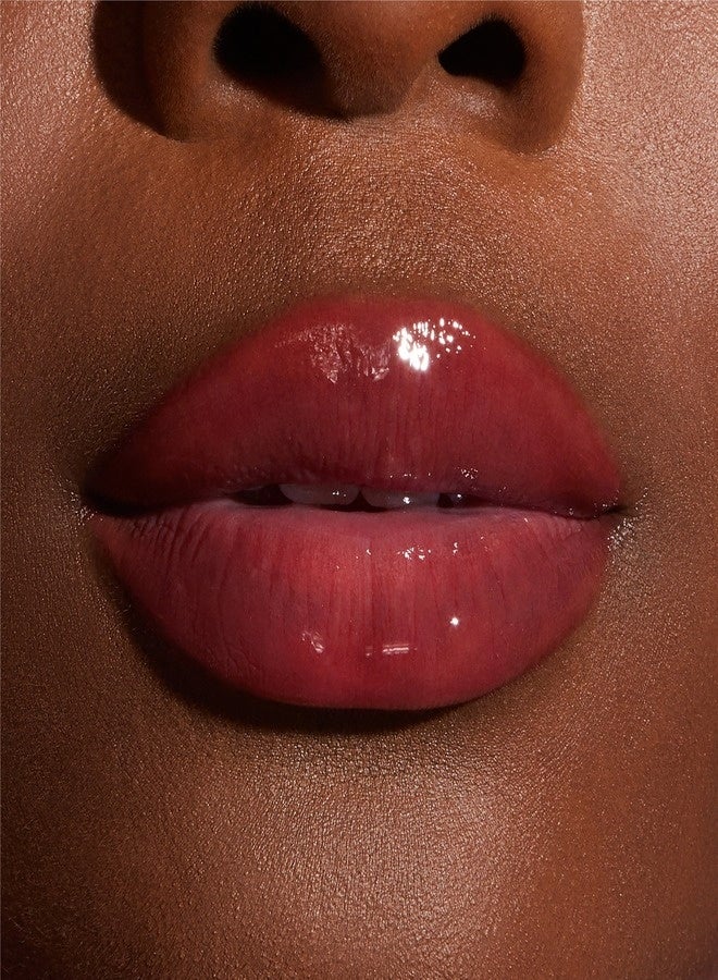 Too FacedCosmetics Too Faced Kissing Jelly Non-Sticky Lip Oil Gloss – (Cherry Pie - Cherry Red) 4.50ml| Hydrating, High-Shine, Cushiony Lip Oil Gloss - Image 5