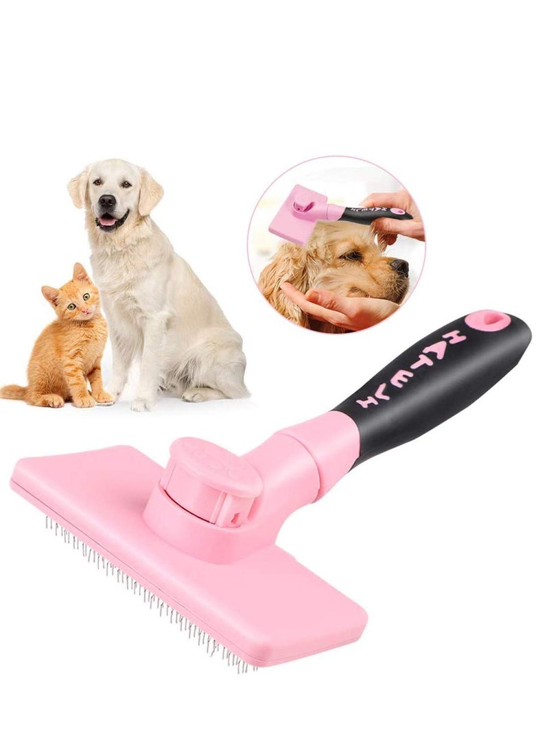 KASTWAVE Dog Comb Brush, Cat Hair Brush, Pet Grooming Brush, Daily Use to Clean Loose Fur  Dirt, Great for Dogs and Cats With Medium Long Hair - Image 4
