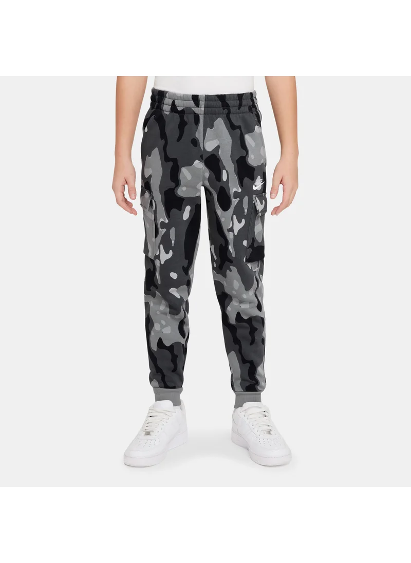 Nike Kids' Sportswear Club Camo Cargo Pants