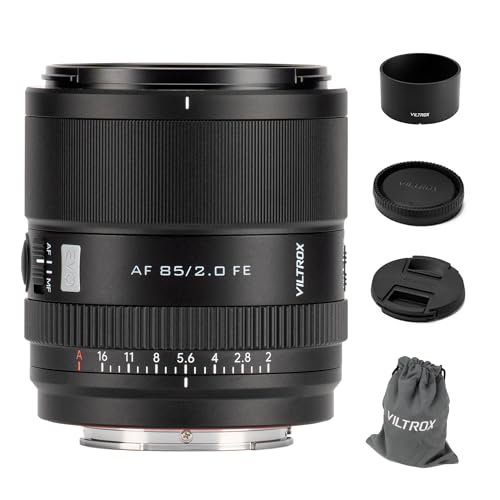 VILTROX AF 85mm F20 EVO Lens for Sony EMount Prime Wide Angle Lens for Sony e Mount a7cr a7cii a7c a6700 zve100 a6600 a6400 a7iv a7iii for Sony E - Image 1