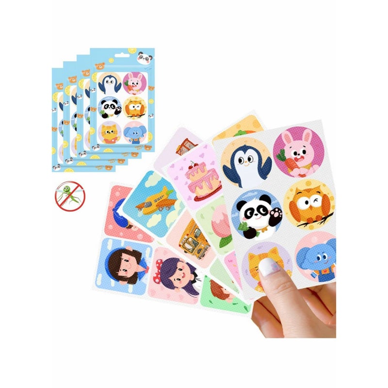 Zikra Natural Protection Patches Stickers for Kids Adults Travel Hiking Camping Patio Fishing Activities 72 Sheet 432 Pack - Image 1
