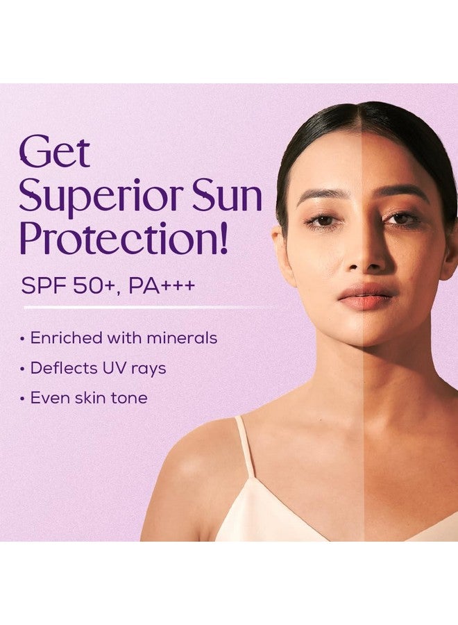 La Shield واقي شمس معدني خفيف SPF 50 ؛ تفتيح البشرة في 3 أسابيع ؛ توحيد لون البشرة ؛ PA +++ ؛ لجميع أنواع البشرة ؛ 50 جرام - Image 3