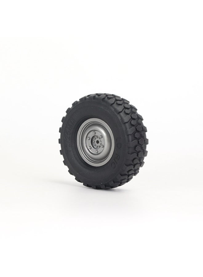 Remote Control Car Diy Upgrade Modification Climbing Off-road Model Vacuum Tire Set Accessories L0001-Color:L0001 Red Super Soft Tire (4PCS)-Proportion:1:16 - Image 4