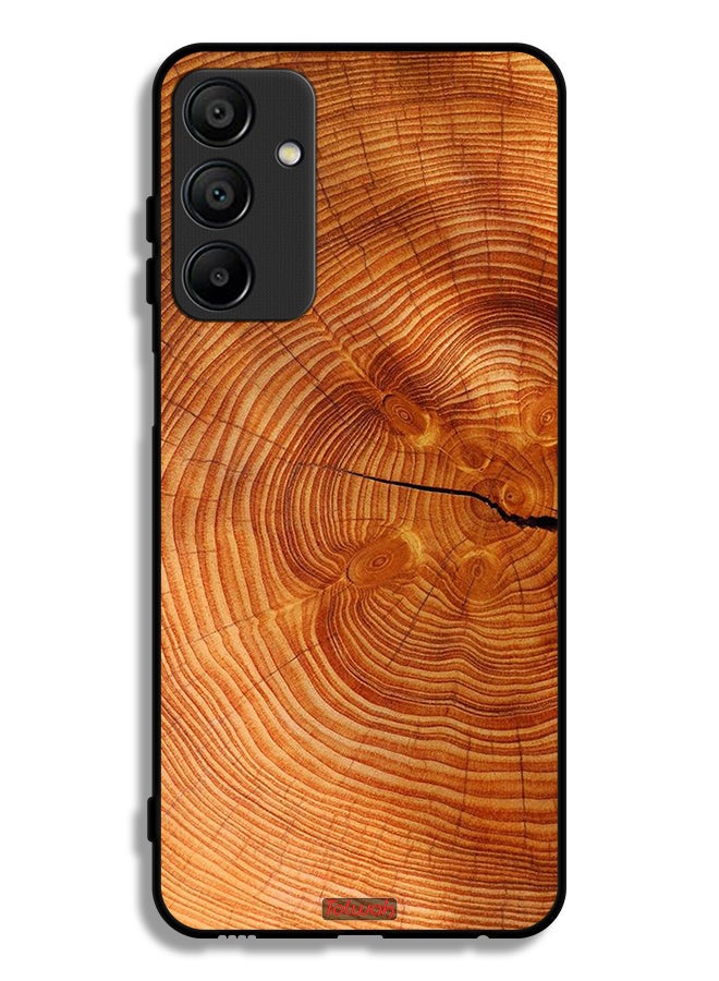 Tolwak Samsung Galaxy A15 5G Protective Case Cover Crack Wood - Image 1